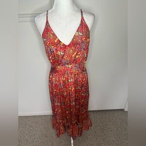 Ellen Weaver High Low Sundress size M